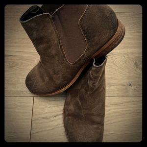 Franco Sarto Brown flat Boho booties